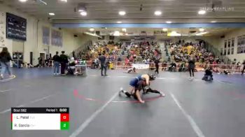 101 lbs Cons. Round 3 - Leilah Patel, Tustin vs Raquel Garcia, Colony