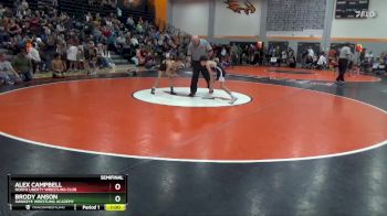 B-11 lbs Semifinal - Brody Anson, Hawkeye Wrestling Academy vs Alex Campbell, North Liberty Wrestling Club