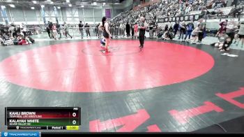 143 lbs Round 3 - Kahli Brown, Team Real Life Wrestling vs Kalayah White, Silver Valley WC