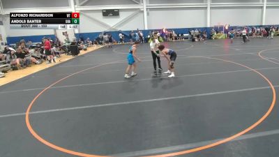 150 lbs Champ. Round 2 - Alfonzo Richardson, Unattached vs Andols Banter, Unattached