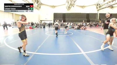 77 lbs Rr Rnd 8 - Griffin Doroshenko, Mat Assassins White vs Logan Yuhas, Triumph Trained ES