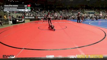 40 lbs Quarterfinal - Charlotte Koenig, Cabot Wrestling Club vs Kadyn Matuszak, GGB Ohio