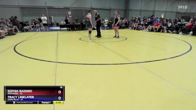 170 lbs Round 2 (8 Team) - Sophia Bassino, Wisconsin vs Tracy Linklater, Texas Blue