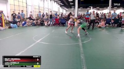 88 lbs Round 3 (6 Team) - Riley Crandall, Rebellion vs Luca Donello, Pursuit WA