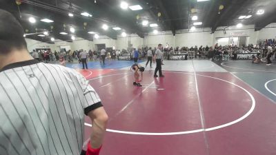 86 lbs Quarterfinal - Mason Lee, NM Gold vs Ezekiel Layton, VC Outlaws