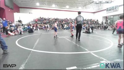 64 lbs Consolation - Ky Kemble, Ponca City Wildcat Wrestling vs Drew Lawson, Ponca City Wildcat Wrestling