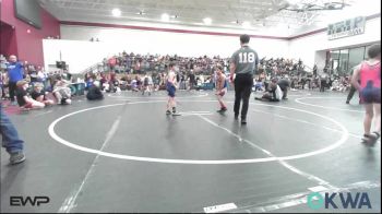 64 lbs Consolation - Ky Kemble, Ponca City Wildcat Wrestling vs Drew Lawson, Ponca City Wildcat Wrestling