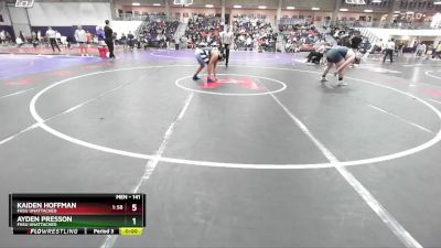 285 lbs Cons. Round 2 - Skyler Young, William Penn (Iowa) vs Hector Izaguirre, St. Ambrose University