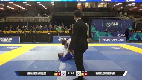 Samuel Quinn Bowen vs Alexander Marquez 2025 Pan Jiu Jitsu IBJJF Championship