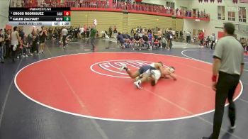 175 lbs Champ. Round 3 - Caleb Zachary, Mountain View vs Cross Rodriguez, Calvary Chapel