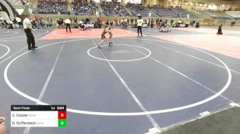 62 lbs Semifinal - Colton Cooper, Borger vs Dreyson Duffendack, Randal Youth WC