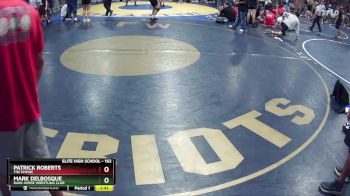 163 lbs Quarterfinal - Mark DelBosque, Dark Horse Wrestling Club vs Patrick Roberts, The Empire