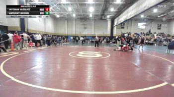 190 lbs Consolation - Jayquan Vazquez, Mount Greylock vs Anthony Brown, Wayland