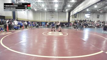 165 lbs 7th Place - Kevin Ozulumba, Ashland vs Dylan Melvin, Foxborough