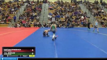 45 lbs Cons. Round 2 - Cal Boehlke, No Nonsense vs Gattlin Rynkievich, No Nonsense