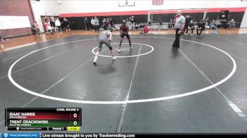 120 lbs Cons. Round 3 - Isaac Harris, BOLINGBROOK vs Trent Odachowski, Palatine (FREMD)