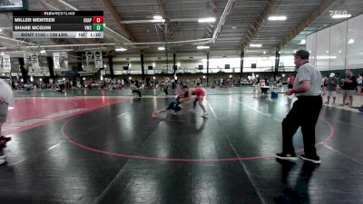 138 lbs Consi Of 16 #2 - Miller Menteer, Grapplers Garage vs Shane McGuin, Viking Wrestling Club