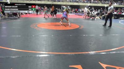 118 lbs Semifinal - Nevaeh Colon, Nazareth vs Paige Stankina, Gilbertsville