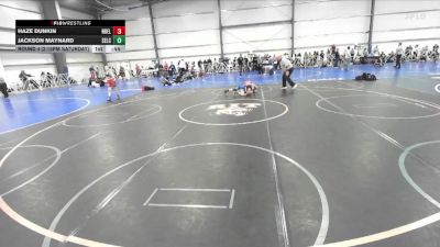 72 lbs Round 4 (2:15pm Saturday) - Jackson Maynard, SELECT, UT vs Haze Dunkin, Nebraska Elite