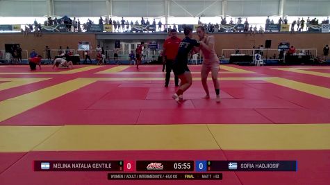 Melina Natalia Gentile vs Sofia Hadjiosif 2025 ADCC South American Championship