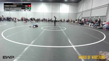 64 lbs Rr Rnd 4 - Forest Wagner, Team Danger 12U vs Hagan Wolfenberger, Tulsa Elite 12U 1