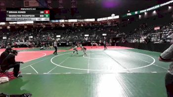 82 lbs 3rd Place Match - Briana Kunes, LWWA vs Madelynn Thompson, MRM2