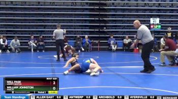 120 lbs Champ. Round 2 - Will Pask, LIBERTY-BENTON vs William Johnston, FINDLAY