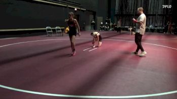 S-2 lbs Quarterfinal - Olivia Burns, Indee Mat Club vs Emmersyn Jones, TWC