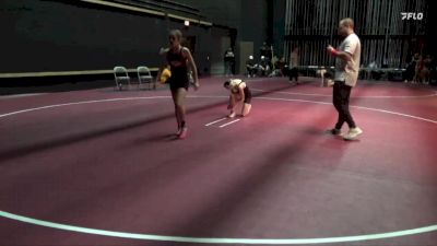 S-2 lbs Quarterfinal - Olivia Burns, Indee Mat Club vs Emmersyn Jones, TWC