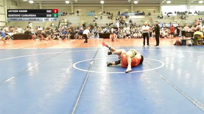 182 lbs Rr Rnd 1 - Jayden Hamm, TNWC Silver Fox - HSB vs Gustavo Camarena, Shamrock Wrestling Club Green - HSB