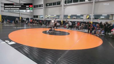 44 lbs Quarterfinal - Sebastian Melendez, Scotch Plains vs Adrian DiGiovanni, Pitman