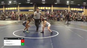 Match - Juliet Salazar, California Grapplers vs Sanairee Hasegawa, 4MG Wrestling