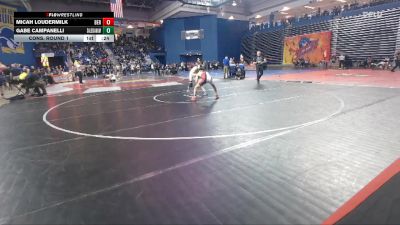 120 lbs Cons. Round 1 - Gabe Campanelli, Salesianum vs Micah Loudermilk, Bergen Catholic