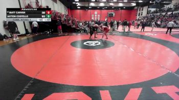 190 lbs Cons. Round 3 - Jayton Costello, WAUCONDA vs Matt Carver, SCHAUMBURG (HS)