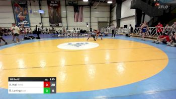 160 lbs Rr Rnd 2 - Avery Hall, Team Nauman Red vs Bryson Loving, East Coast Time Out