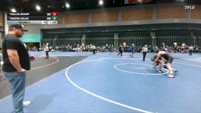 150-160 lbs Round 2 - Hollis Sharp, Elko Wrestling Club vs Dustin Hillis, Gold Rush Wrestling