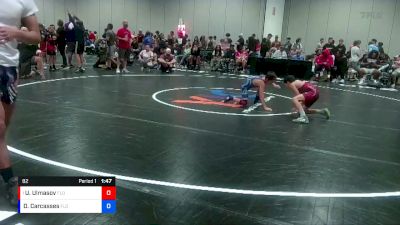 82 lbs 3rd Place Match - Usmon Ulmasov, Florida vs Dary Carcasses, Florida