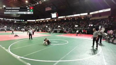 55 lbs Semifinal - Dylan Gorsuch, JRP1 vs Roman Meissner, NBHA