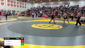 215 lbs Champ. Round 2 - Edwin Rios, Brecksville-Broadview Hts. vs Aiden Kissell, Garrettsville Garfield