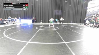 190 lbs Round 1 (16 Team) - Tyler Seagars, Creekview vs Kyson Jones, Habersham Central Hs