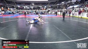 1A-4A 126 Champ. Round 1 - Izak Duke, Piedmont vs Brody Ledbetter, Reeltown