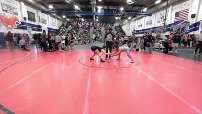 137 lbs Cons. Round 1 - Andrea Estrada, Chino Hills vs Morgan Yvonne Cordova, Elsinore