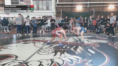125 lbs Rr Rnd 1 - Eddie George, Blair Academy vs Matthew Deangelo, Great Neck Wrestling Club