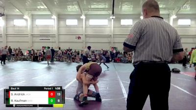 88 lbs Round 3 (10 Team) - Slade Andrick, Jacket WC vs Ronald Kaufman, Ohio Gold 10K