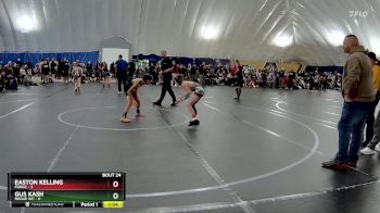 76 lbs Round 6 (8 Team) - Gus Kash, Rogue WC vs Easton Kelling, FORGE