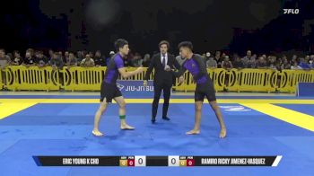 Ramiro Ricky Jimenez-Vasquez vs Eric Young K Cho 2025 Pan IBJJF Jiu-Jitsu No-Gi Championship