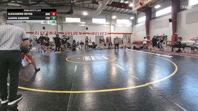 163 lbs Round 5 (12 Team) - Alexander Reyes, Dark Horse vs Aaron Andrew, Steller Trained Bly