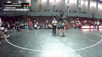 138 lbs Cons. Semi - Brennon Hess, Richlands Wrestling Club vs Alexander Rodriguez, Witchduck Training Facility