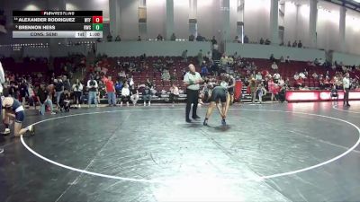 138 lbs Cons. Semi - Brennon Hess, Richlands Wrestling Club vs Alexander Rodriguez, Witchduck Training Facility