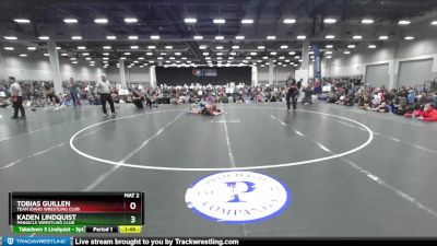 113 lbs Champ. Round 2 - Kaden Lindquist, Pinnacle Wrestling Club vs Tobias Guillen, Team Idaho Wrestling Club